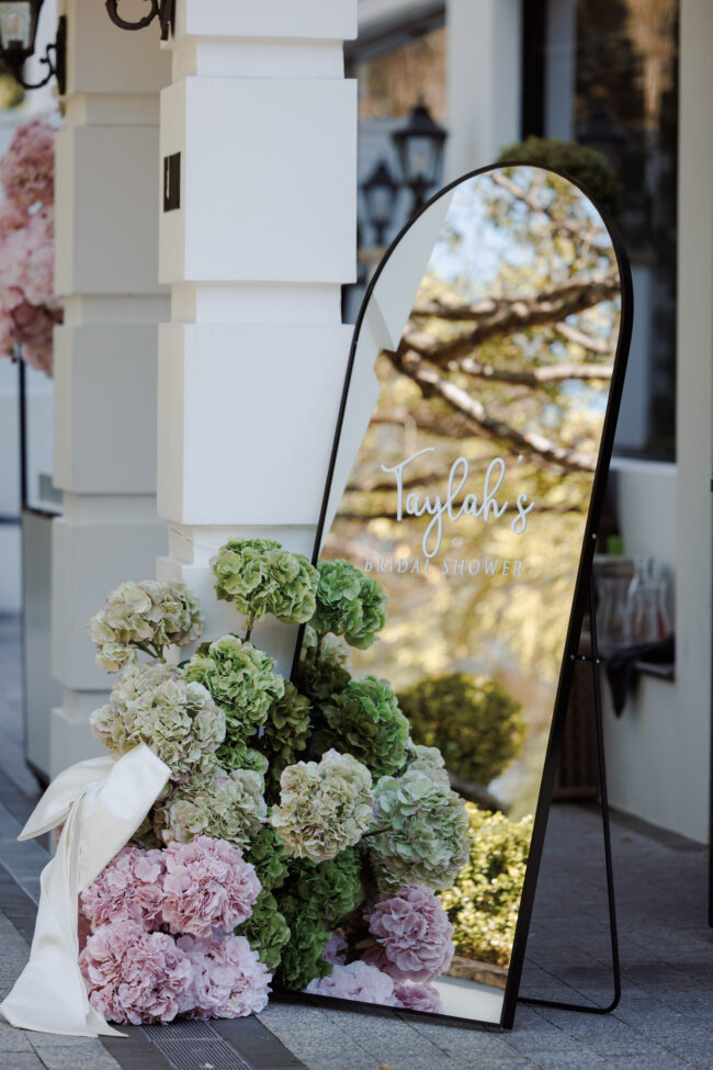 Black Arch Mirror